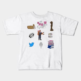 Dani Brown aesthetic Kids T-Shirt